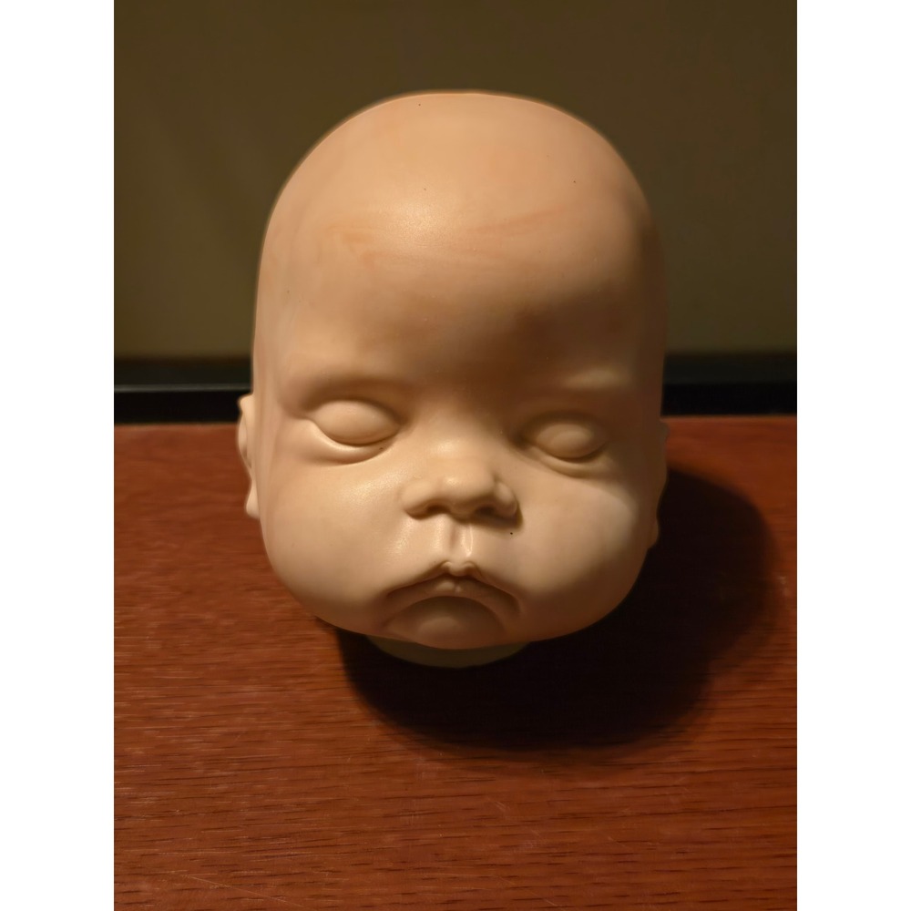 Vintage 1986 Sugar Britches Boots Tyner Reproduction Porcelain Doll Head Bisque